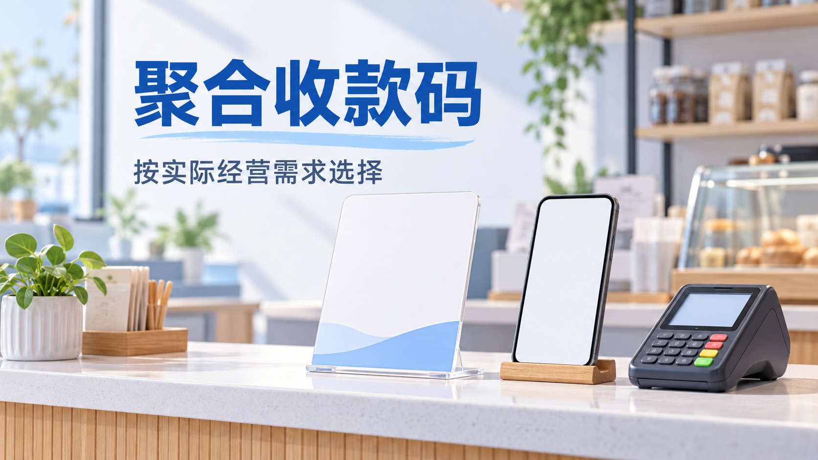 聚合收款码概念示意