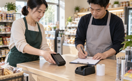 门店换收银员，POS机怎么交班？设备、账目和待办这样交接
