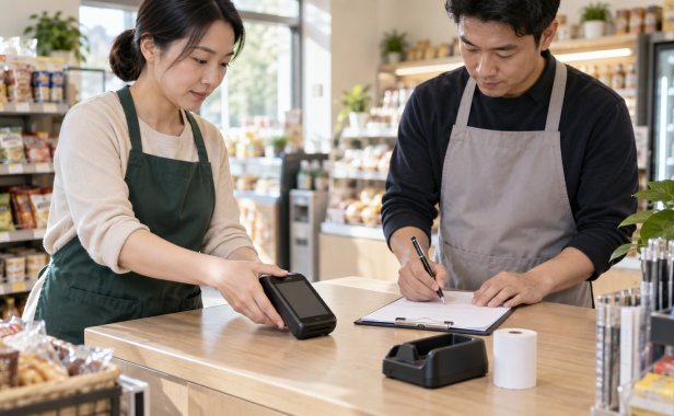 门店换收银员,POS机怎么交班?设备、账目和待办这样交接